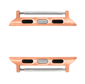 LAVVU Ružovo-zlaté konektory pre APPLE WATCH 38-40 mm APWCAR1