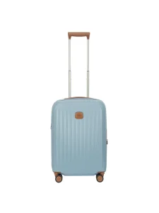 Bric’s BAH08451.022 Taormina Expandable Trolley Suitcase 55 cm, Sky Blue