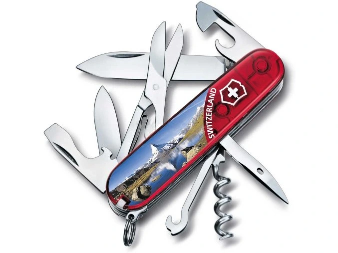 Vreckový nôž Victorinox Climber 1.3703.TE2 Matterhorn