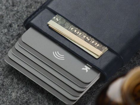 Peněženka Pularys 172414104 GOBI RFID Modrá