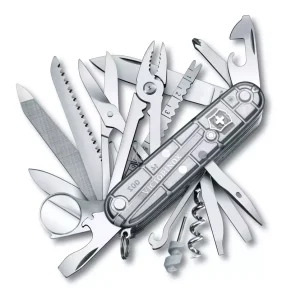 Pocket knife Victorinox Swiss Champ 1.6794.T7 Silver