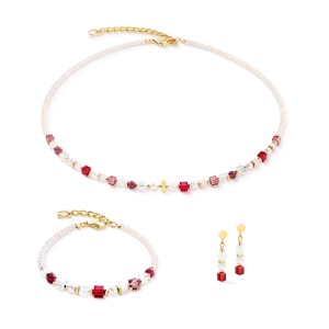 Princess Mix rosé blush COEUR DE LION necklace 2105/10-0319