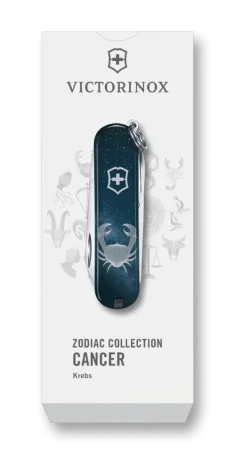 Vreckový nôž Victorinox 0.6223.2CAN CLASSIC SD, 58 mm, Znamenie zverokruhu – Rak