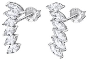 Women's Lotus Silver Earparty Earrings LP3391-4/1