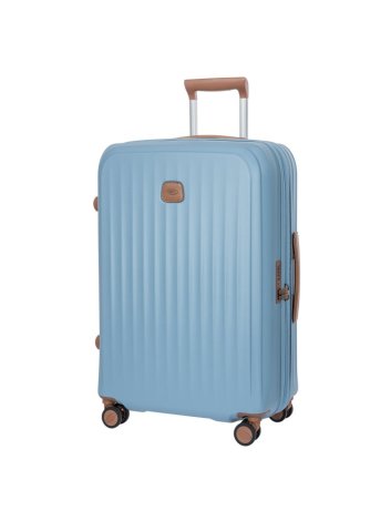 Bric’s BAH08452.022 Taormina Trolley Expandable Suitcase, 69 cm, Sky Blue