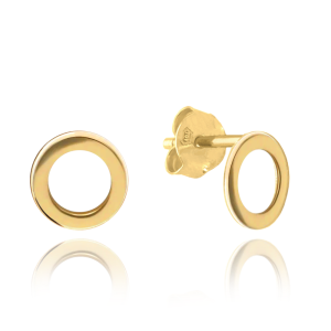 MINET Gold hoop earrings JMG0059WGE06