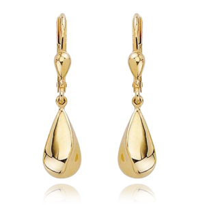 MINET Modern gold drop earrings Au 585/1000 1,65g JMG0224WGE06