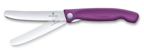 Skládací svačinový nůž Victorinox Swiss Classic 6.7835.FC1 11 cm, Fialový