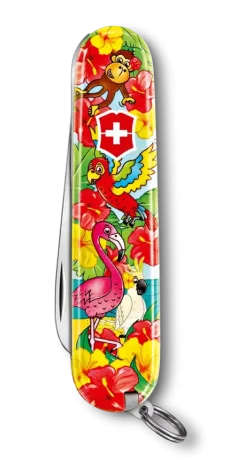 My First Victorinox Pocket Knife 0.2373.E3, Set, Parrot Edition
