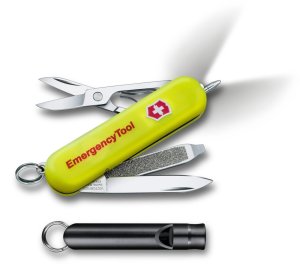 Vreckový nôž Victorinox 0.6226.E808 Signature Lite, núdzový nástroj