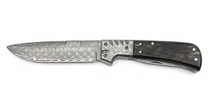 Lovecký nôž LES EXCLUSIVE, úzky, Mikov 398-DR-13/A – rukoväť z byvolieho rohu