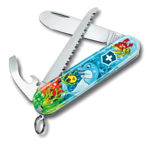 My First Victorinox Pocket Knife 0.2373.E1, Set, Dolphin Edition