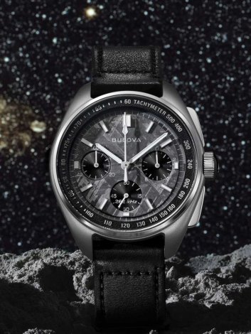 Hodinky Bulova 96A312 Lunar Pilot Meteorit Dial Limited Edition