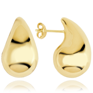 MINET Modern gold drop earrings Au 585/1000 4,85g JMG0224WGE04