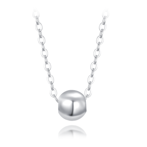 MINET Silver ball necklace 6 mm JMAS0158SN06