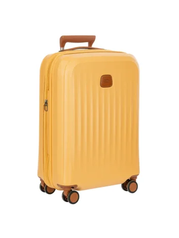 Bric’s BAH08451.227 Taormina Trolley Expandable Suitcase, 55 cm, Honey