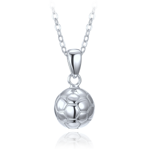 MINET Silver necklace football JMAN0659SN48