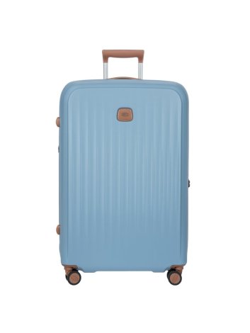 Bric’s BAH08453.022 Taormina Trolley Expandable Suitcase, 75 cm, Sky Blue