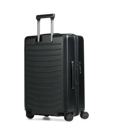 Cestovní zavazadlo Porsche Design ORI05502.001 Roadster HC 4W Trolley M Black Matte