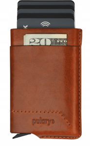 Peněženka Pularys 172414106 GOBI RFID Koňak