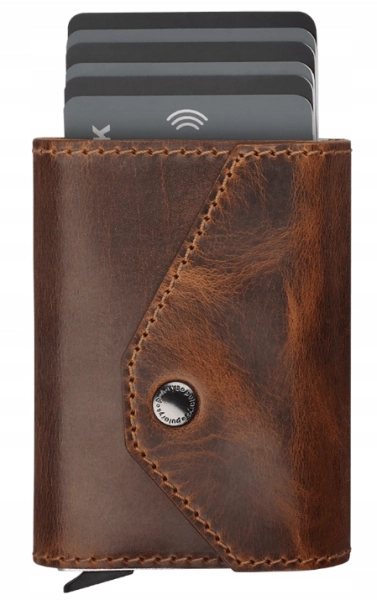 Wallet Pularys 174631007 PORTER RFID Brown