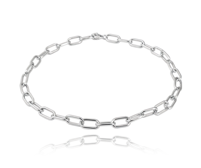 MINET Silver ankle chain in Italian style JMAS0177SB27