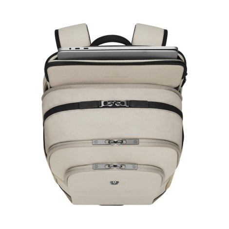 Backpack Victorinox 653552 Altmont Modern Deluxe with removable 15.6'' laptop sleeve, Stone White