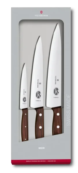 Set of chef’s knives Victorinox 5.1050.3G, Wood