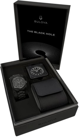 Hodinky Bulova 98A335 Lunar Pilot Chronograph The Black Hole Limited Edition