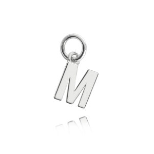 MINET Silver pendant small letter "M" JMAS900MSP00