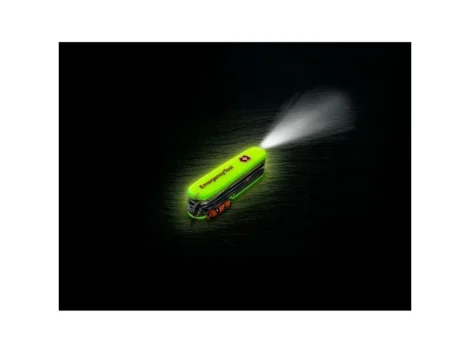 Victorinox 1.7915.E808 Huntsman Lite Pocket Knife, Emergency Tool