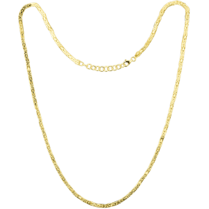 LAVVU Men’s Gold‑Plated Silver Necklace Ag 925/1000 18.45 g JLAM0001GN52