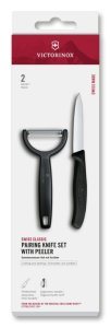 Sada kuchynského noža a škrabky Victorinox 6.7113.22 Swiss Classic, 2 ks