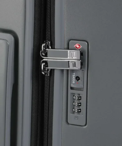 Cestovní zavazadlo Porsche Design ORI05502.004 Roadster HC 4W Trolley M Anthracite Matte