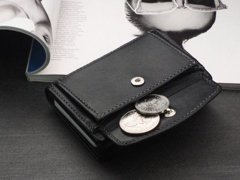 Wallet Pularys 173913101 SOLO MAX RFID Black
