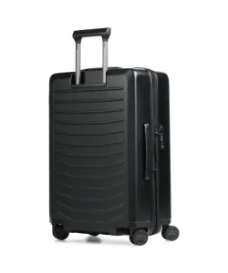 Travel luggage Porsche Design ORI05502.001 Roadster HC 4W Trolley M Black Matte