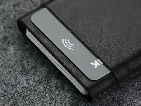 Wallet Pularys 172414101 GOBI RFID Black