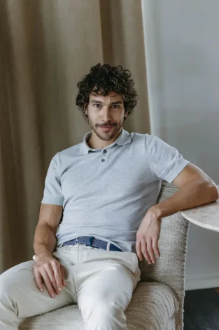 Belt La Boucle Deauville LBDEABLU105 Medium