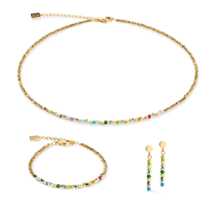 Golden Whisper Rainbow COEUR DE LION earrings 4359/21-1516