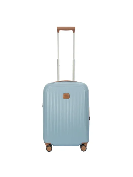Bric’s BAH08451.022 Taormina Expandable Trolley Suitcase 55 cm, Sky Blue