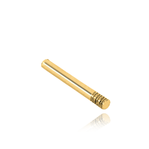 MINET Zlatá tyčka k náušnicím Au 585/1000 0,10g