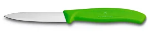 Nůž kuchyňský 8 cm Victorinox 6.7606.L114 Zelená