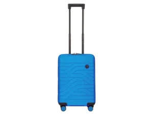 Suitcase B|Y Ulisse Carry-on Trolley Blu Elettrico Bric`s Industria B1Y08429.537