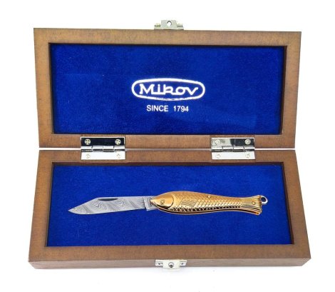 Fish-shaped knife Mikov 130-DZ-1
