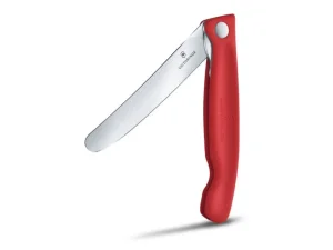 Skládací svačinový nůž Victorinox 6.7801.FC1 Swiss Classic rovné ostří 11 cm - červený