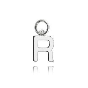 MINET Stříbrný přívěsek drobné písmeno "R" JMAS900RSP00