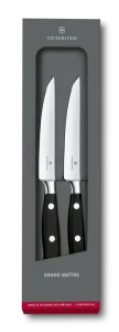 Set of 2 steak knives Grand MaÎtre 12 cm Victorinox 7.7242.2