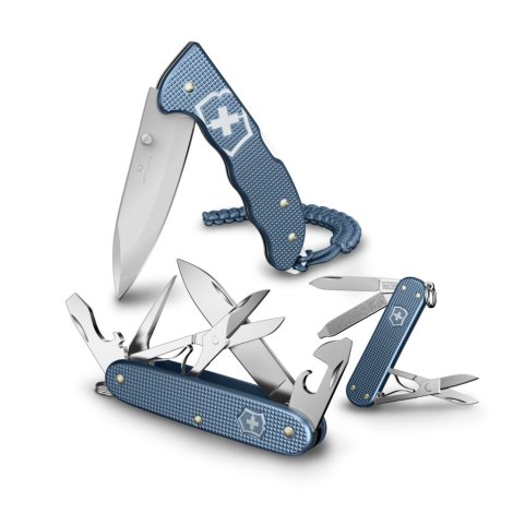 Kapesní nůž Victorinox 0.9415.L26 Evoke Alox Limitovaná Edice 2026, Ledovcově modrá