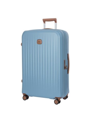 Bric’s BAH08453.022 Taormina Trolley Expandable Suitcase, 75 cm, Sky Blue