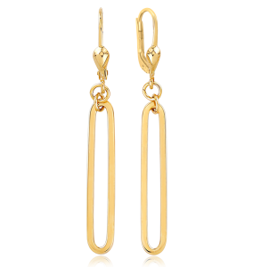 MINET Modern gold earrings Au 585/1000 2,15g JMG0074WGE01